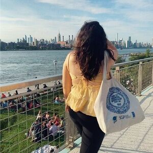 Zara Baby Doll Tank in Yellow, Size Medium